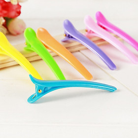 Kẹp tóc mỏ vịt nhựa cứng