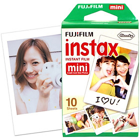 Giấy In Ảnh Cho Máy Ảnh Lấy Liền Mini Fujifilm - Trắng