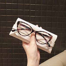 Gọng Kính Mắt Mèo Nhựa Dẻo Hàn Quốc Thương Hiệu Cao Cấp UDANY N112 - Trẻ Trung Họa Tiết Nữ Tính