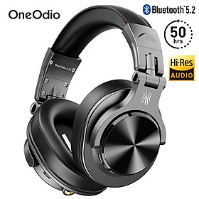 Tai nghe không dây OneOdio A70 Bluetooth 5.2 Tai nghe trên tai nghe tai bằng micrô cho điện thoại PC Máy tính Văn phòng