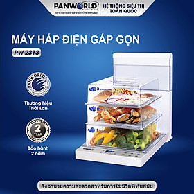 Mua MÁY HẤP ĐIỆN GẤP GỌN PW-2313 ĐIỀU KHIỂN ĐIỆN TỬ - HÀNG CHÍNH HÃNG