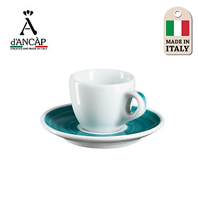 Mua Bộ đĩa và ly sứ cà phê Ancap Espresso 70 ml vẽ tay lên quai