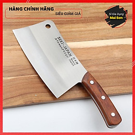 Mua Dao Chặt Xương Thịt - Dao Nhà Bếp Nhật Bản Chính Hãng Lưỡi Dao Chất Liệu Thép Cao Cấp Không Gỉ Bản To Dày 5 mm