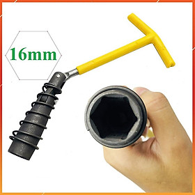 Mua Tuýp mở bugi ô tô  xe máy 16mm  cổ lắc léo