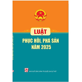 Luật Phục hồi, phá sản năm 2025