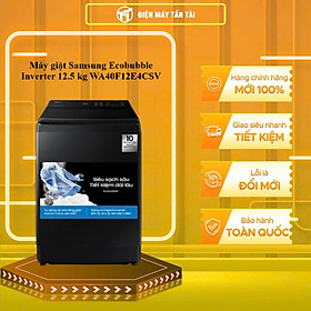 WA40F12E4CSV - Máy giặt Samsung Ecobubble Inverter 12.5 kg WA40F12E4CSV - HÀNG CHÍNH HÃNG - GIAO HCM