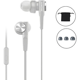 Mua Tai nghe Cắm Dây Extrabass Sony MDR-XB55AP | Hàng chính hãng  - Màu Xanh Dương