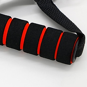 Resistance Bands Handle with Strong Nylon Strap D-rings for Fitness Exercise