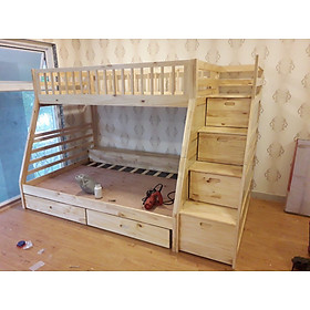 Giường Tầng Bella Esprit Gỗ Tự Nhiên