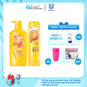 Combo Dầu Gội Sunsilk Mềm Mượt Diệu Kỳ 650g Và Dầu Xả Sunsilk Mềm Mượt Diệu Kỳ 320g