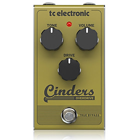 TC Electronic Cinders Overdrive Guitar Effects Pedal-Hàng Chính Hãng