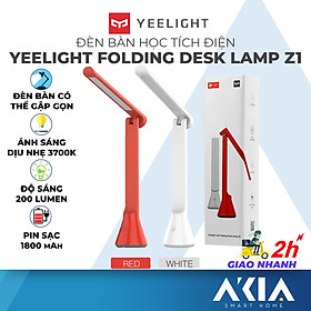 Đèn bàn tích điện Yeelight Z1 thời lượng pin tối đa lên đến 40h, phù hợp văn phòng, bàn làm việc - Hàng chính hãng