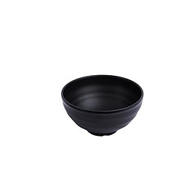 Combo 10 chén nhựa melamine co15n màu đen, xám, ngói nhám