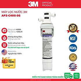 Mua Máy Lọc Nước 3M Mini Fitler AP2-C405-SG Nước Uống Trực Tiếp Hoặc Gắng Vào Tủ Lạnh Side-By-Side - Hàng Chính Hãng 3M