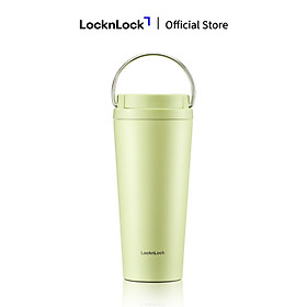 Bình giữ nhiệt LocknLock Bucket One-Touch LHC3345 có quai dung tích 550ml thép không gỉ - 3 màu