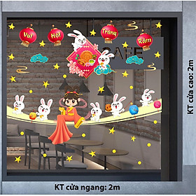 Mua DECAL TRANG TRÍ TRUNG THU 2023  COMBO SỐ 52
