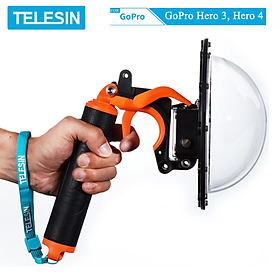 Mua Dome port TELESIN cho máy quay hành động GoPro Hero 3  GoPro Hero 4