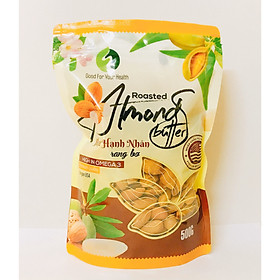 Hạt hạnh nhân tẩm bơ sấy khô Túi 500g