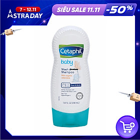 Sữa Tắm Gội Cho Bé Cetaphil Baby Wash & Shampoo With Organic Calendula 230ml