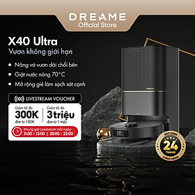 Mua Robot hút bụi lau sàn chuyên dụng Dreame X40 Ultra -Hàng chính hãng