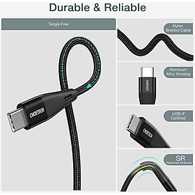 Dây Cáp Sạc Nhanh USB Type C To Type C 60W Dài 1.2M Hỗ Trợ Sạc Nhanh iPhone 15 CHOETECH XCC-1003 - Hàng Chính Hãng