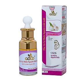 Dầu Tỏi Tự Nhiên Nguyên Chất Gold 30 ml