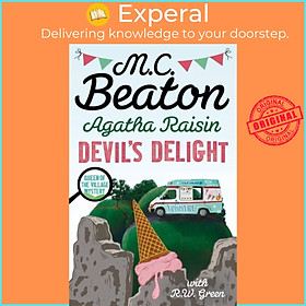 Sách - Agatha Raisin: Devil's Delight - the latest cosy crime novel from the best by M.C. Beaton (UK edition, hardcover)