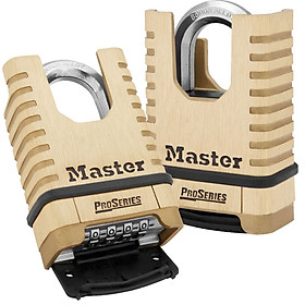 Mua Khóa Số Master Lock 1177 D - Thân Đồng Rộng 58mm Có Vai Chống Cắt