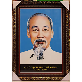 Mua TRANH IN DẦU - CHÂN DUNG BÁC HỒ KÍNH YÊU