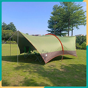 Lều cắm trại có thể đậu Ô Tô cách nhiệt tốt 210D PUF50+ Chịu được mọi thời tiết - hàng cao cấp