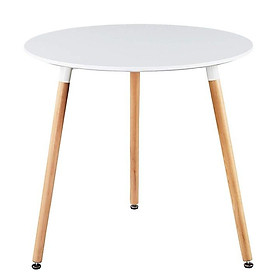 Mua Bàn ăn tròn mặt gỗ công nghiệp Juno Sofa MFC HFC-BCF603-60 cao cấp