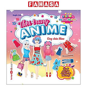 Sách - Sticker Bóc Dán Lấp Lánh - Thời Trang Anime - Công Chúa Hime