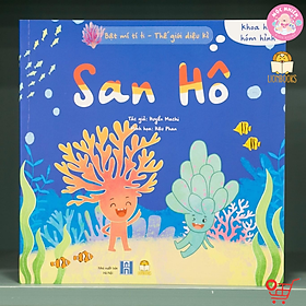 Hình ảnh Sách thiếu nhi - Bật Mí Tí Ti - Thế Giới Diệu Kì - Rùa Biển San Hô - LionBooks