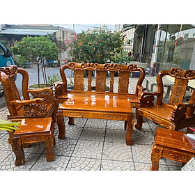 Mua Bộ truyện tay 10 tựa đào chạm rồng-Bộ bàn ghế phòng khách GT7