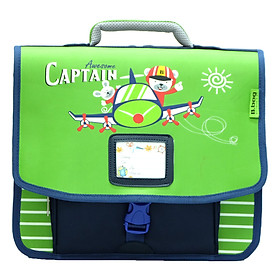 Cặp Học Sinh B.BAG Captain C-12-022 - Xanh Lá (33.5 x 30 x 10.5 cm)