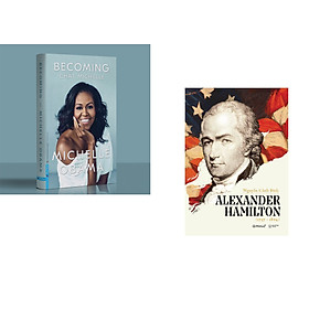 Hình ảnh Combo 2 cuốn sách: MICHELLE OBAMA - Chất MICHELLE (Bìa cứng) + Alexander Hamilton