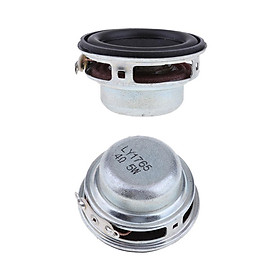 40mm 5W  Speaker Stereo Sound PU 18 Coil Replacement (Pack of 2)