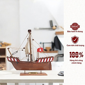 Mua Mô hình thuyền gỗ  mô hình trang trí HAN KOGGE  thuyền gỗ để bàn  decor phòng học  bàn làm việc  hàng chính hãng