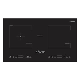 Bếp Âm Đôi Từ - Hồng Ngoaị Sunhouse Mama MMB9100VN (73 cm) - Hàng Chính Hãng