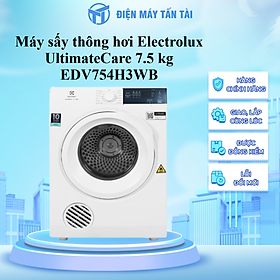 Máy sấy electrolux 7.5 kg edv754h3wb - chỉ giao hcm