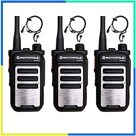 Mua Bộ 3 Bộ đàm Motorola XPR-470 + 3 Tai nghe - Hàng nhập khẩu