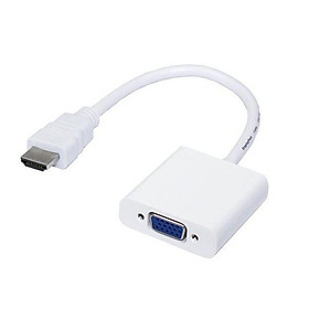 Cáp chuyển đổi HDMI sang VGA (20cm) Hàng Nhập Khẩu