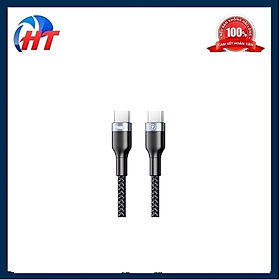 Cáp sạc nhanh Type C to Type C RM RC-010 3A VỚI TỐC ĐỘ SẠC SIÊU NHANH DÀI 1M SIÊU TIỆN LỢI-HT