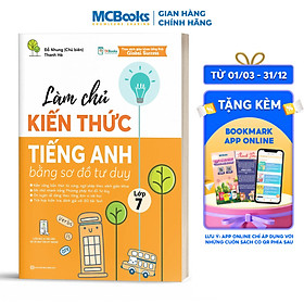  Làm chủ kiến thức tiếng Anh bằng sơ đồ tư duy lớp 7