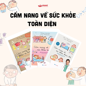 Sách - Bộ 3 Dù khỏe dù đau, làu làu biết tuốt - Crabit Kidbooks - Dành cho cả trẻ nhỏ và cha mẹ - Combo 3 cuốn A