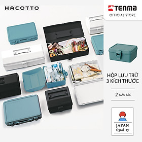TENMA Hộp Nhựa Lưu Trữ Hacotto JAPAN QUALITY Nhiều Màu, Nhiều Kích Cỡ, Có Tay Cầm Và Khóa Cài