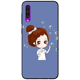 Ốp lưng dành cho Samsung A30s - A50 / A50s - A70 / A70s mẫu Cô Gái Búi Tóc