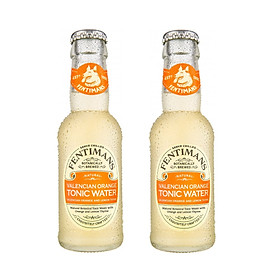 Combo 2 Nước Tonic Vị Cam Fentimans Valencian Orange Tonic Water 2 x 200ml