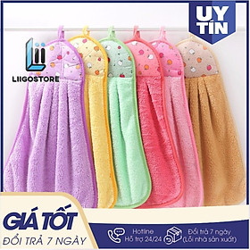 Mua BỘ 14 KHĂN LAU TAY NHÀ BẾP CÓ QUAI TREO