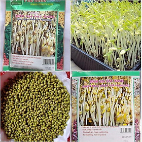 Hạt Giống Mầm Giá Đậu Xanh Phú Nông (100g / Gói)